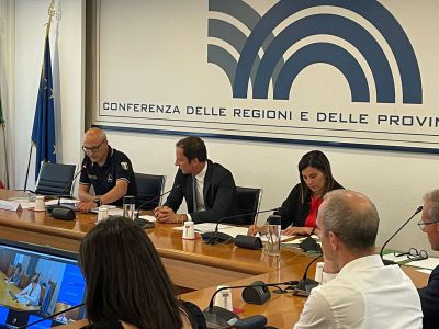 Protezione Civile: la Conferenza delle Regioni incontra Fabrizio Curcio - 22.06.2022